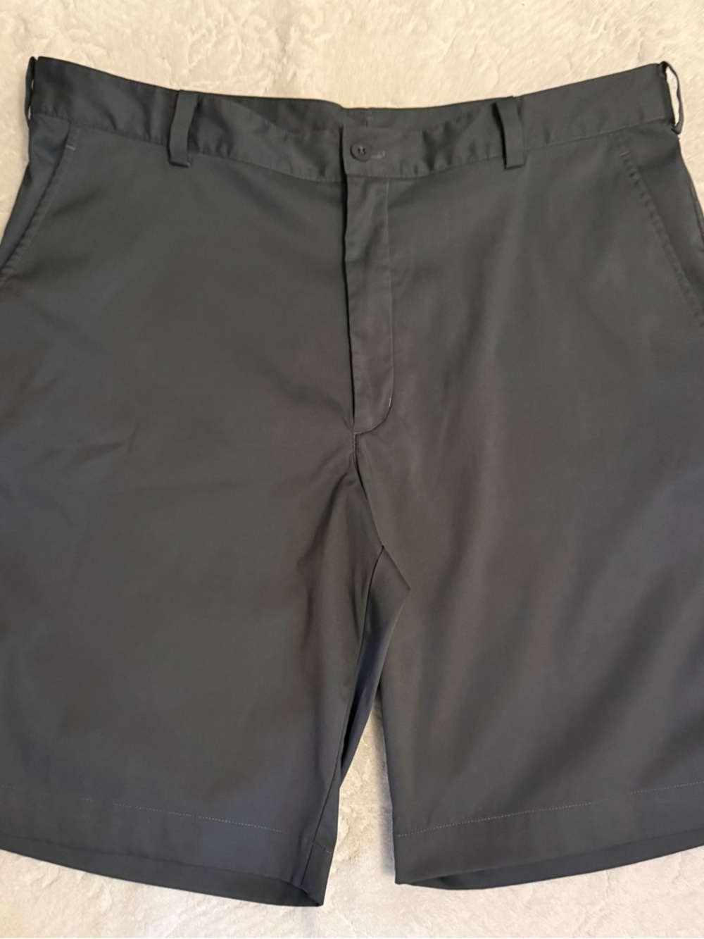 Nike Men's Flat Front Golf Shorts - Charcoal
